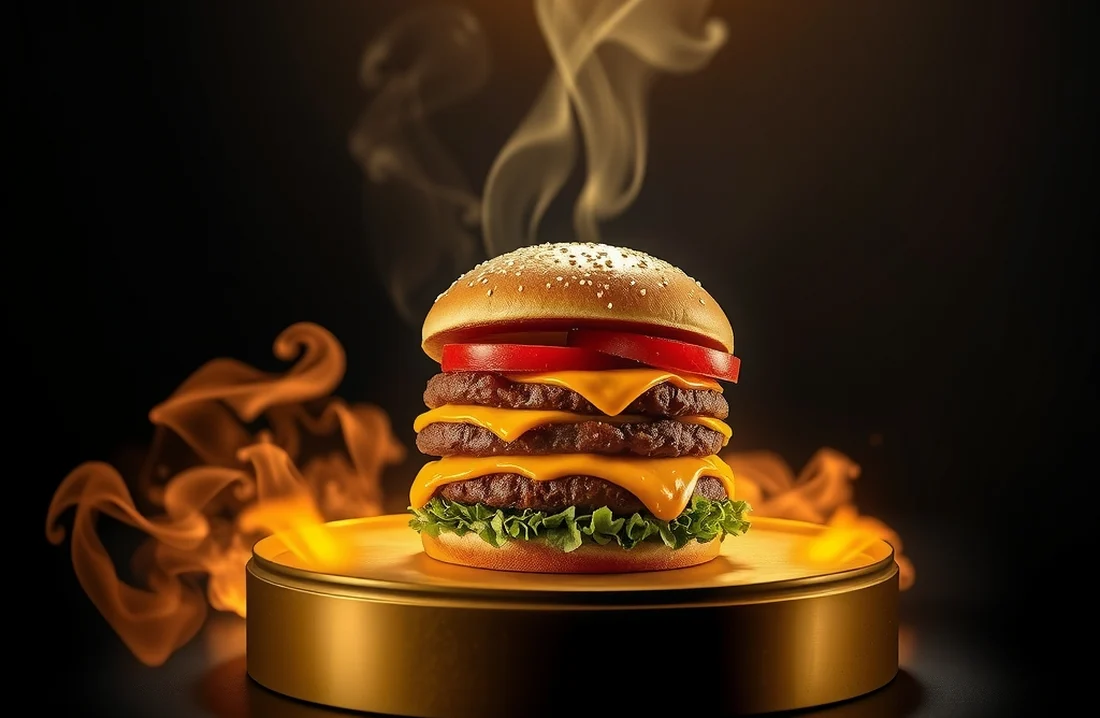 SMASHを象徴するバーガー